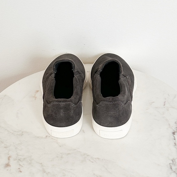 NEW Vince Men’s Fairfax Slip-On Sneaker Charcoal Gray Size 8 main image 5